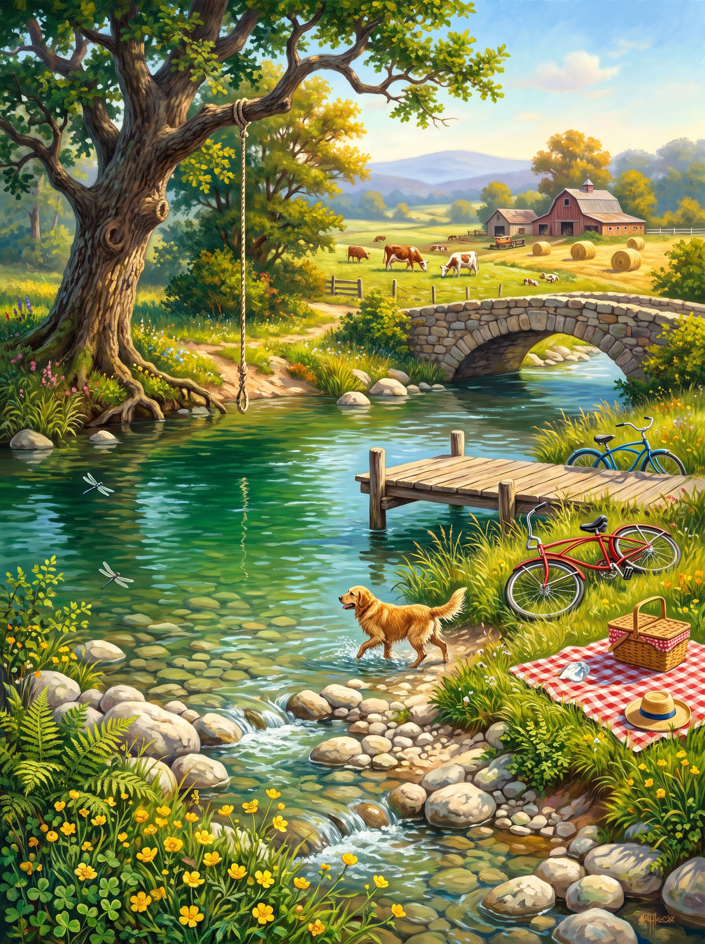 Summer Swimming Hole