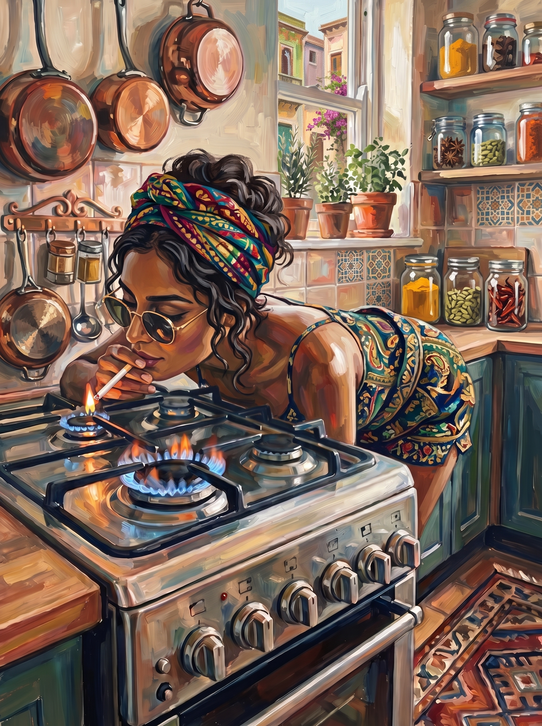 Sunday Morning Flame