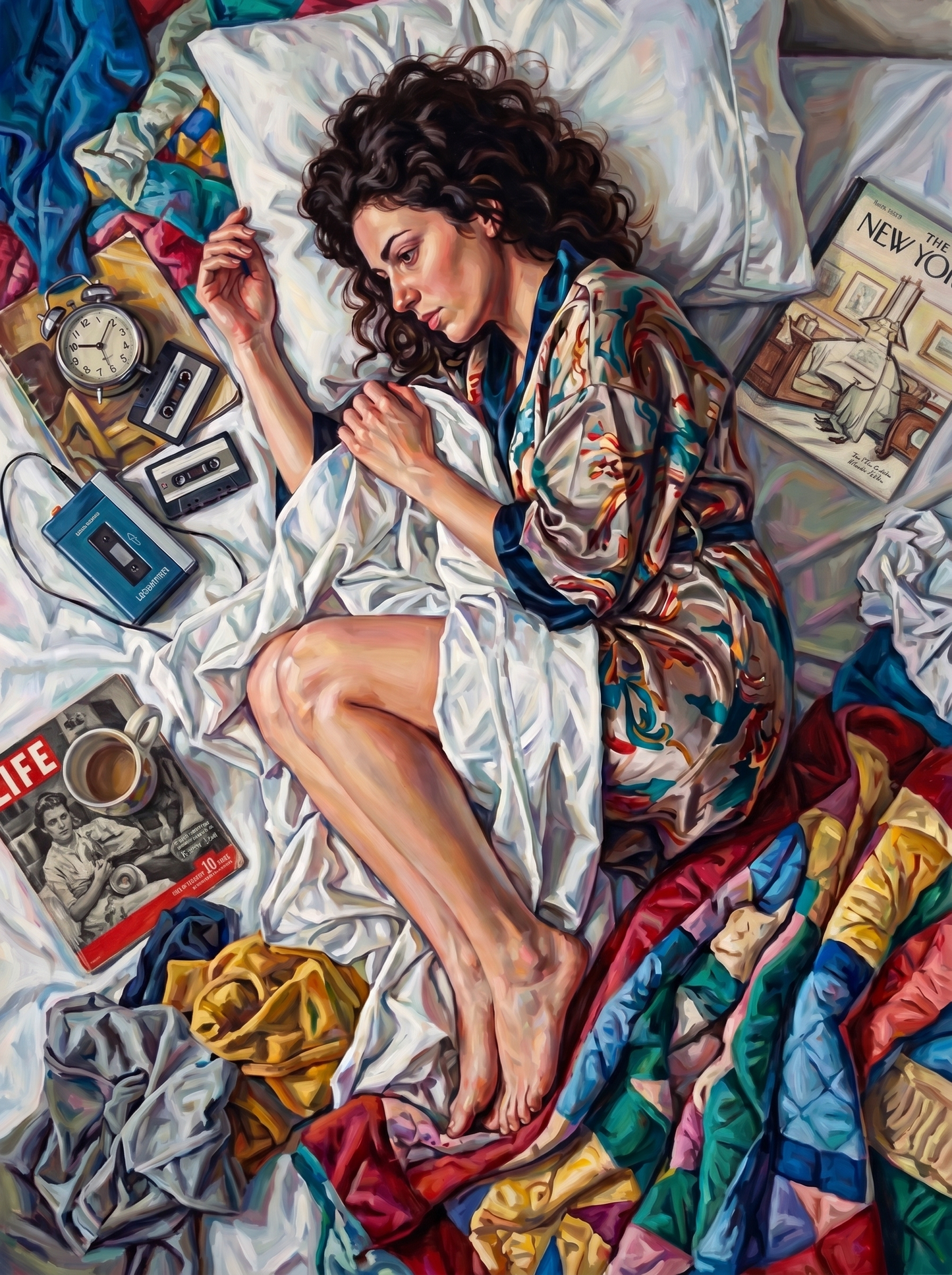 Sunday Morning Contemplation (100 Color Diamond Painting)
