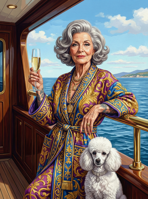 Sunset Sailing Elegant Moment (100 Color Diamond Painting) Diamond Painting kit
