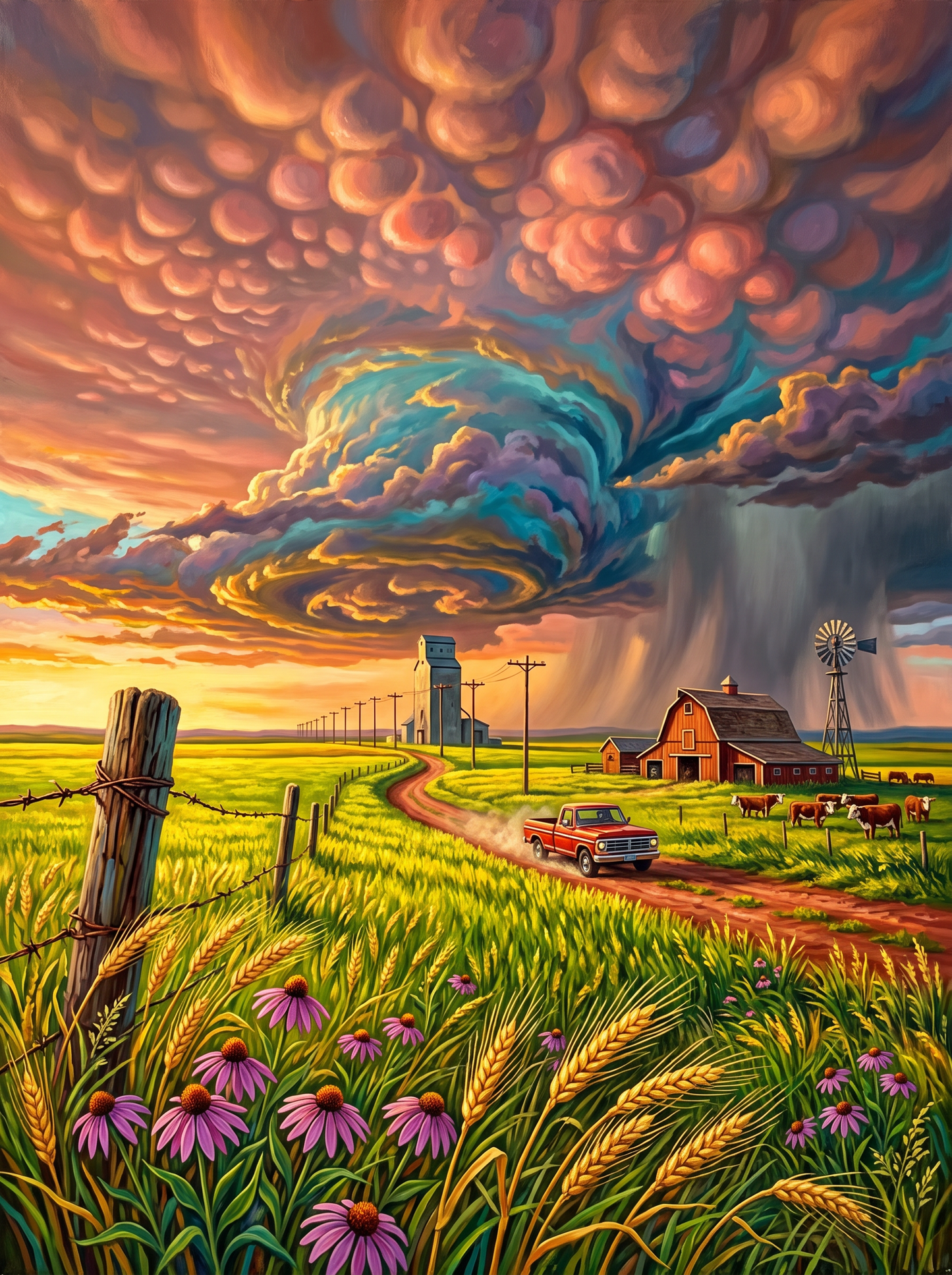 Supercell Mammatus