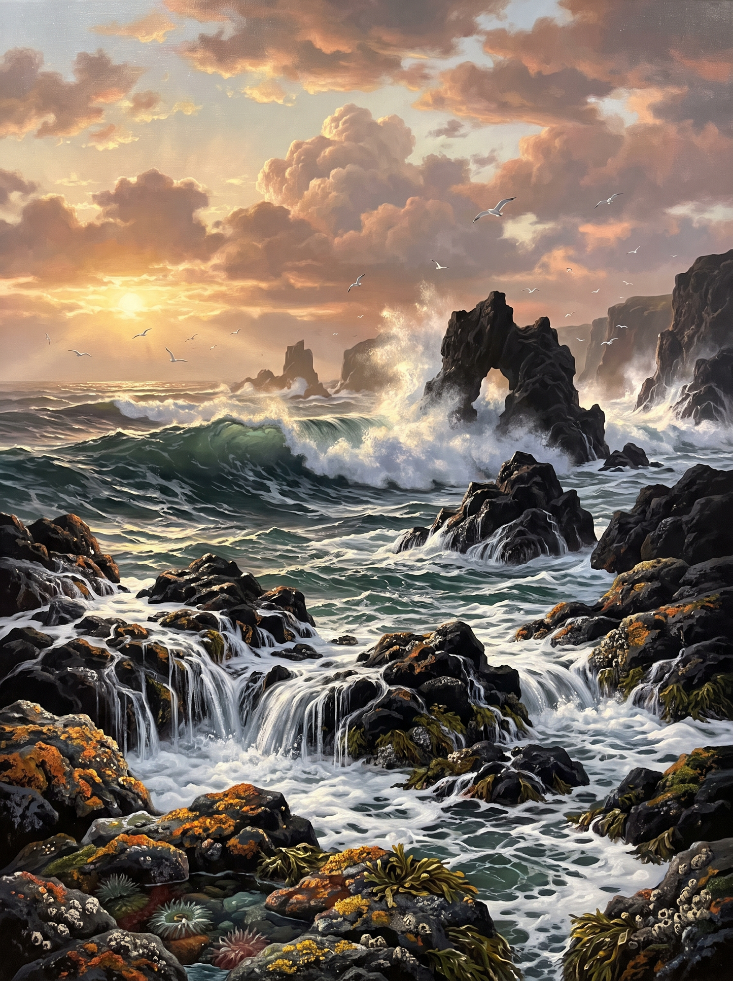 Surf on Black Rock