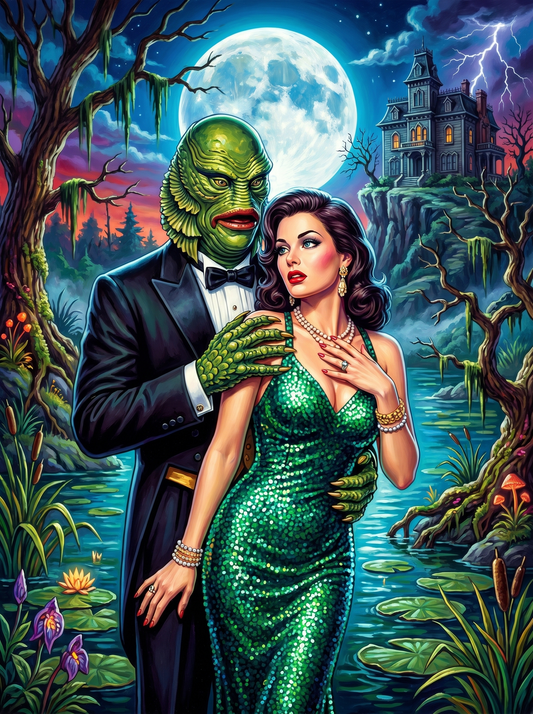 Swamp Creature Glamour Couple (80 Colors)