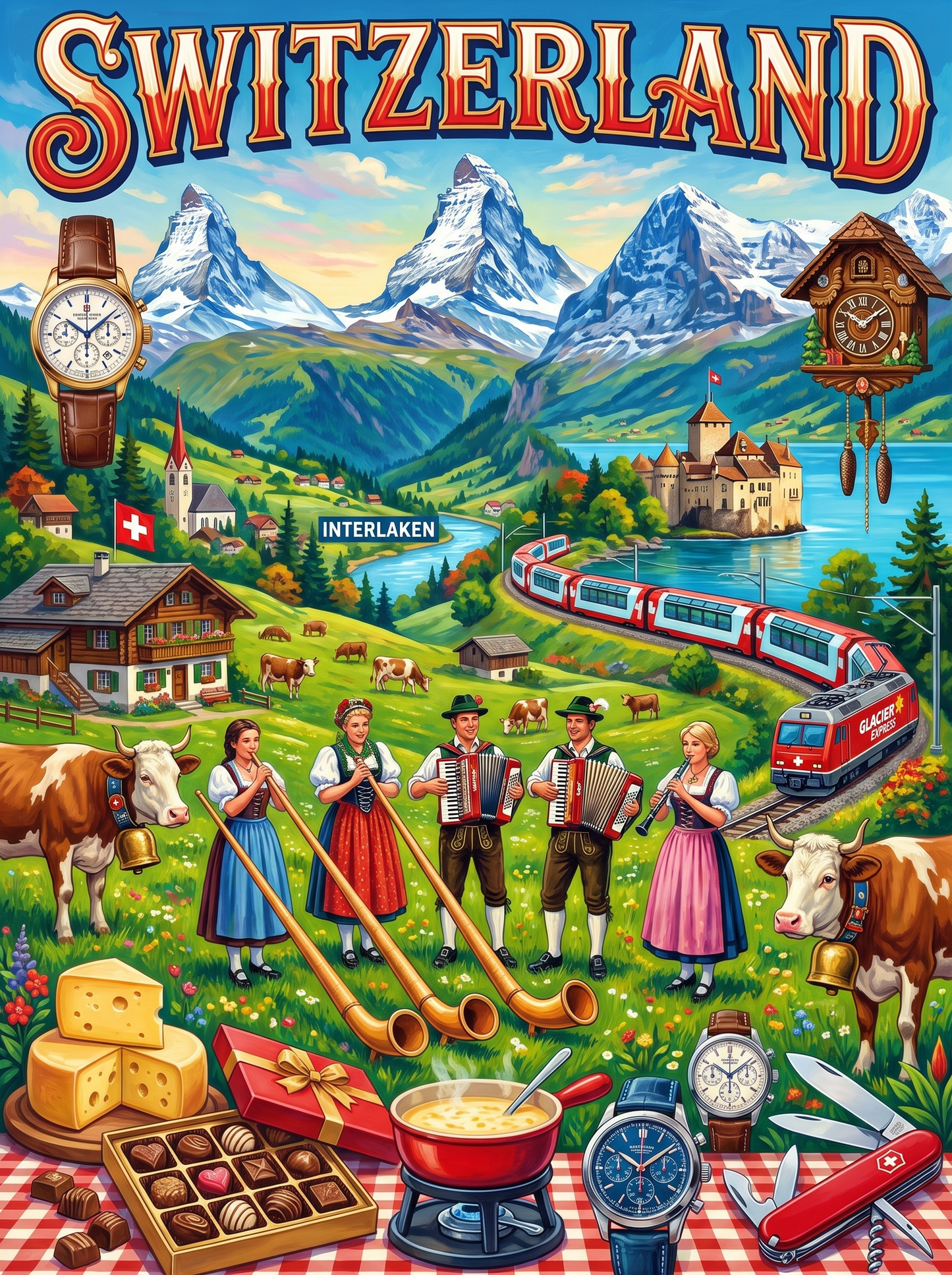 Switzerland Alpine Majesty
