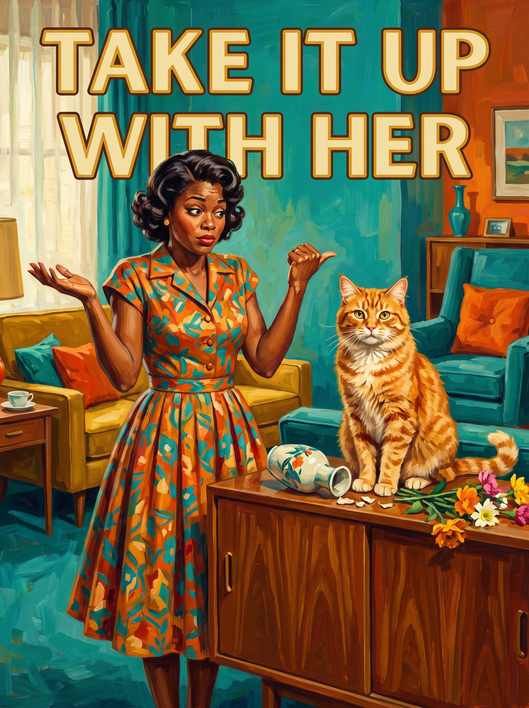 Take It Up With Her, The Ginger Cat