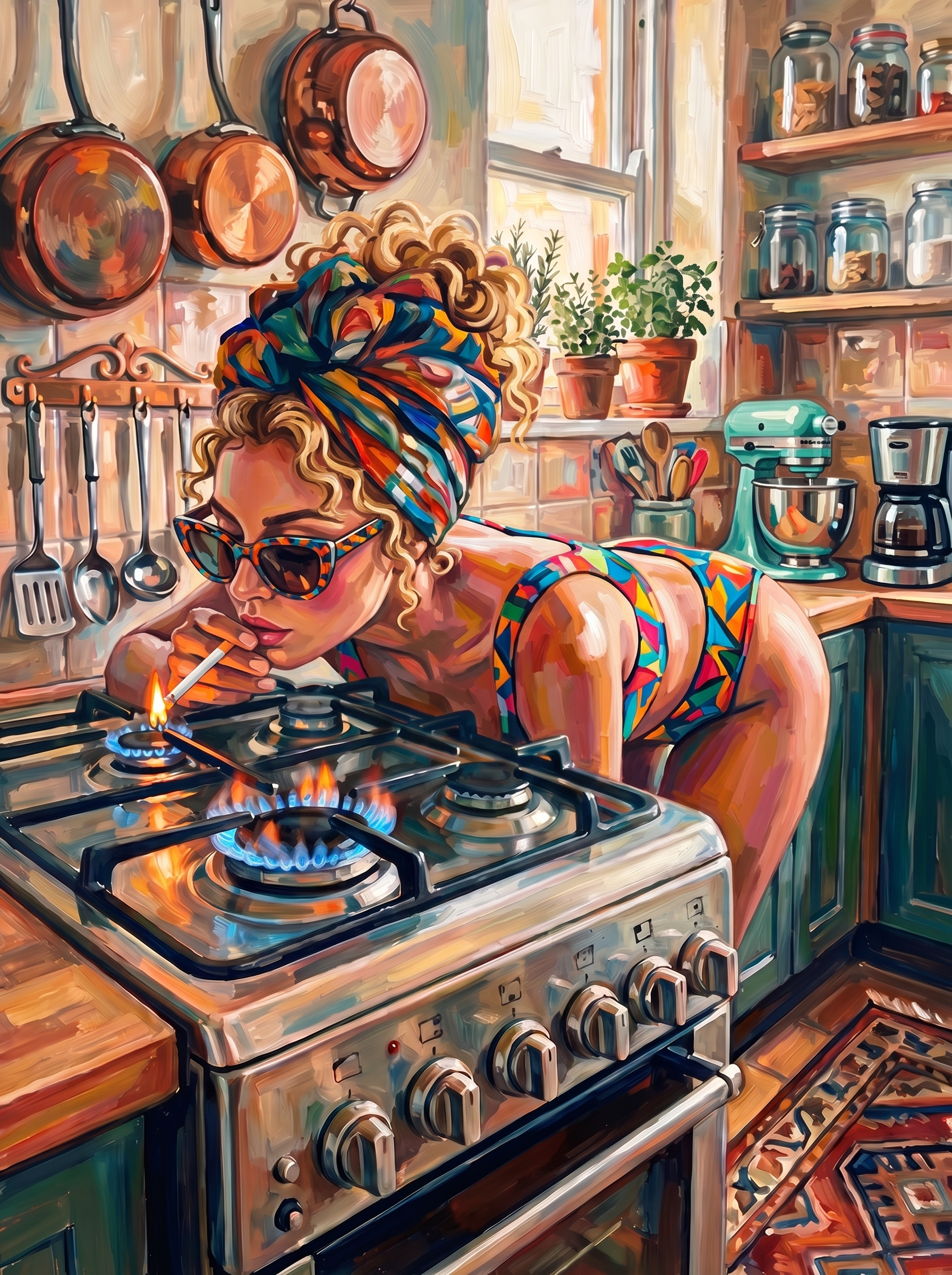 Teal Mixer Morning