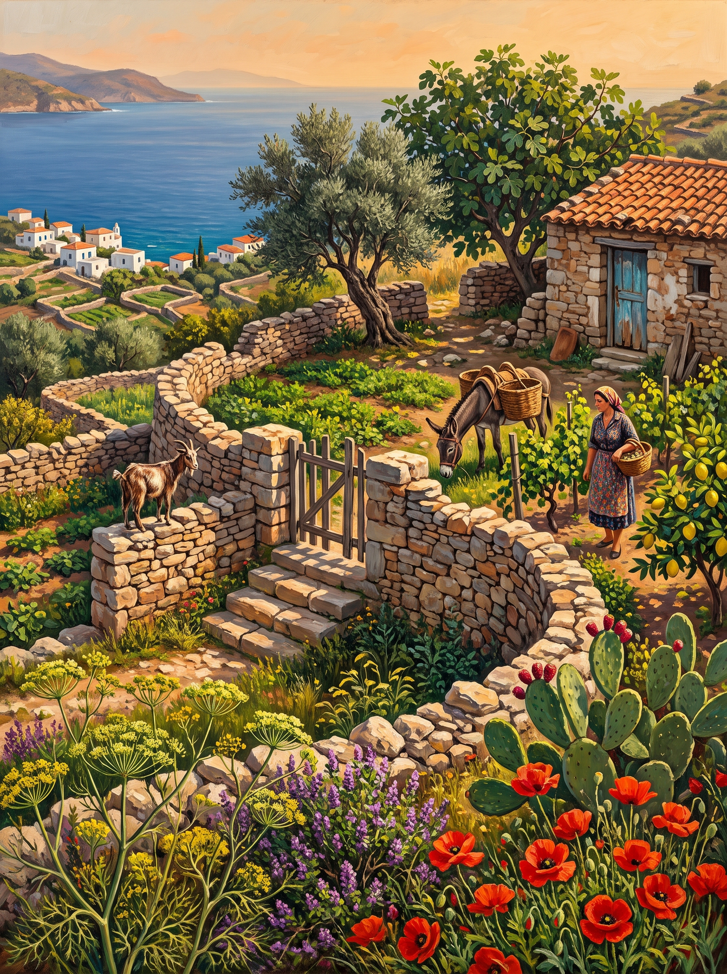 Terraced Hillside Plots