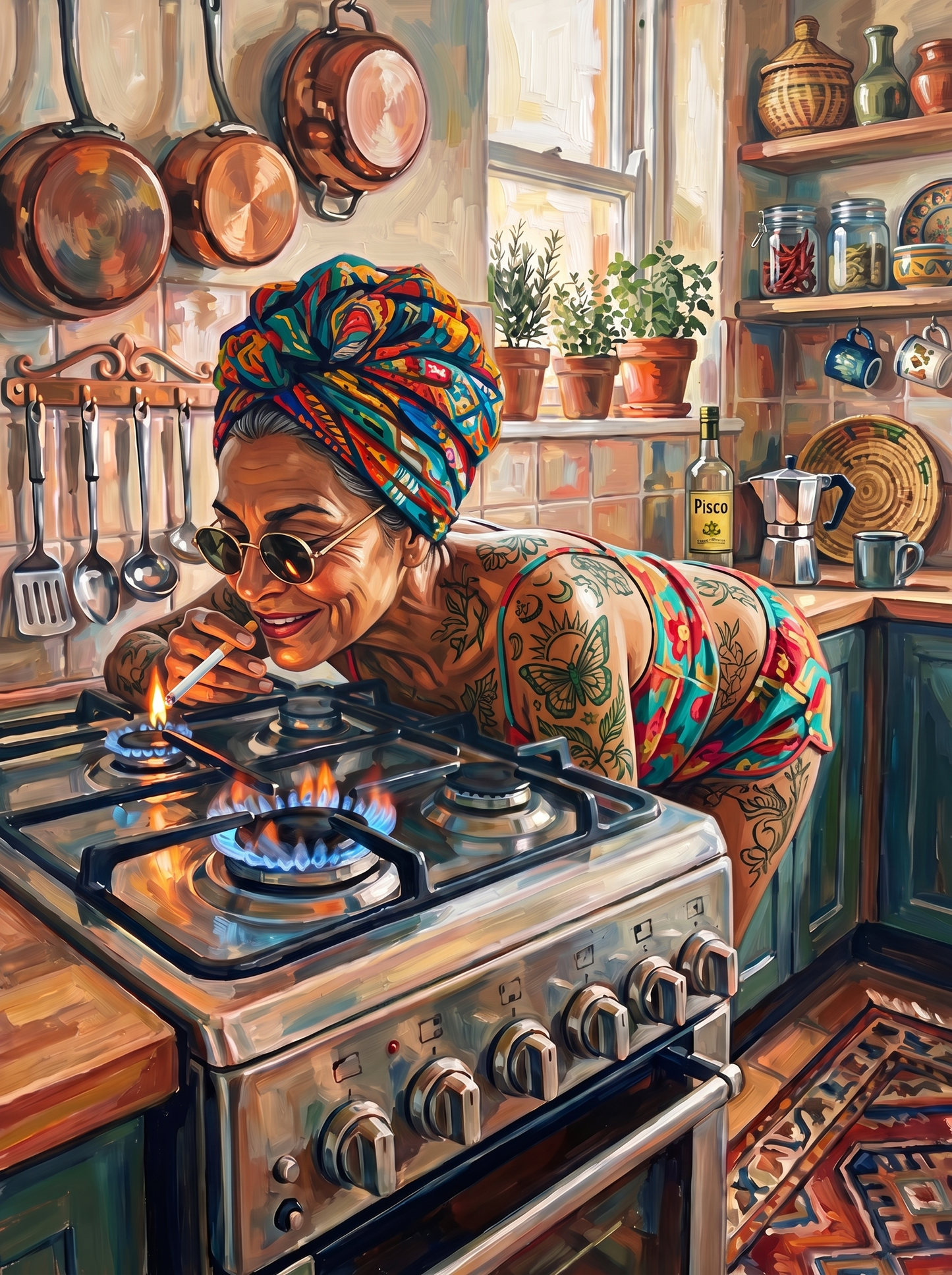 Terracotta Kitchen Morning