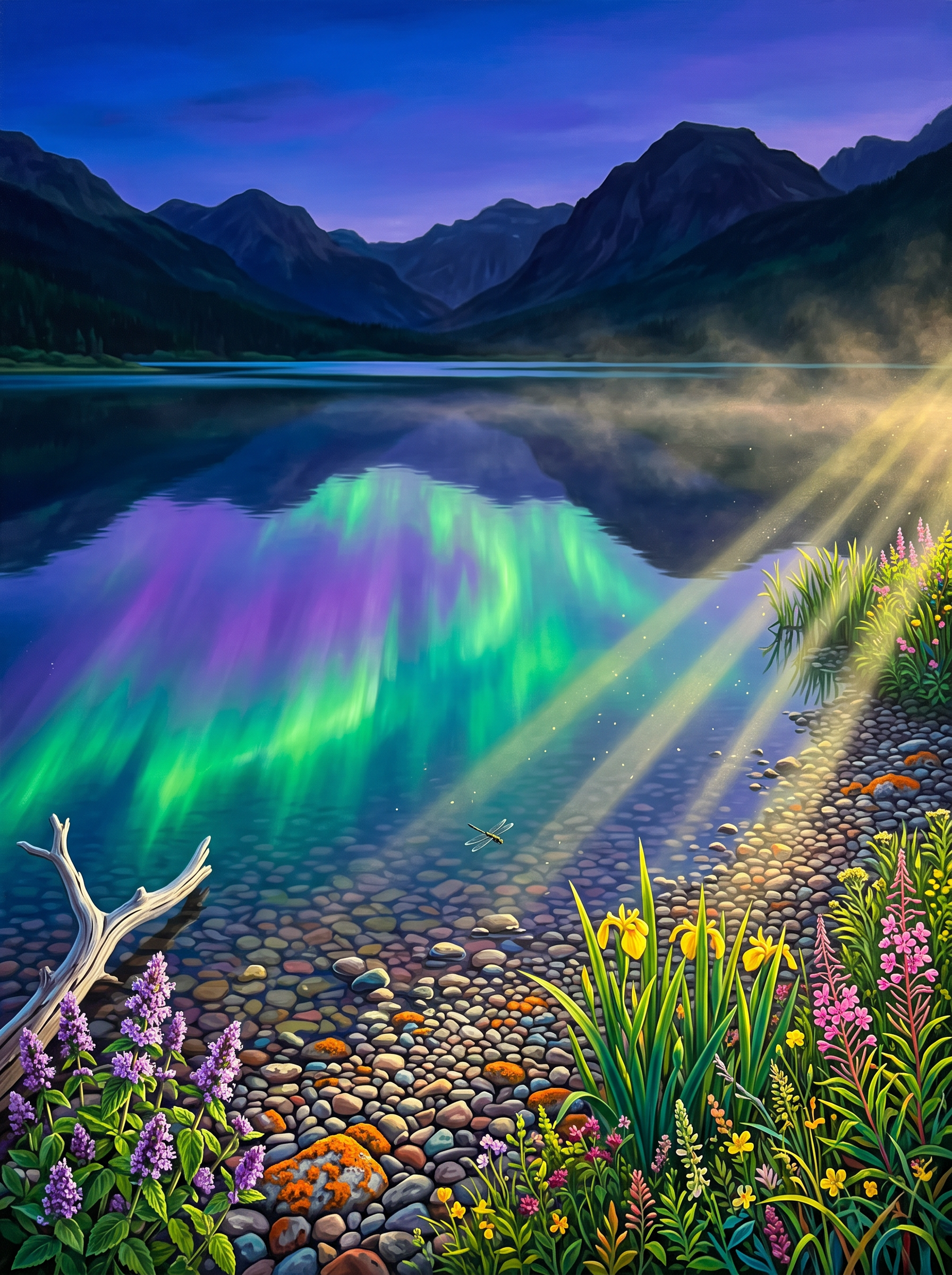 The Aurora Reflection