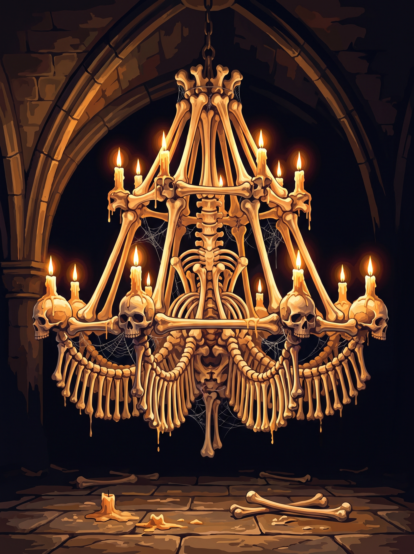 The Bone Chandelier