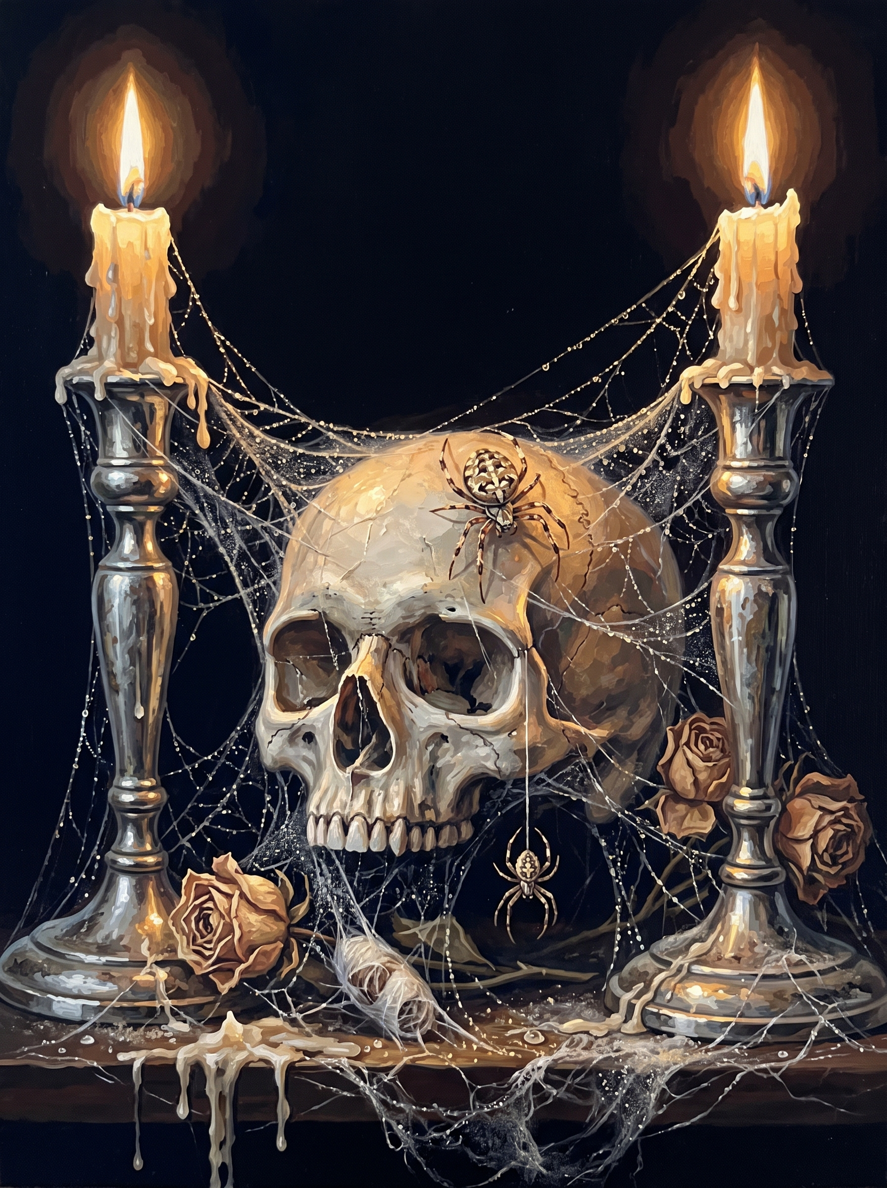 The Cobwebbed Skull