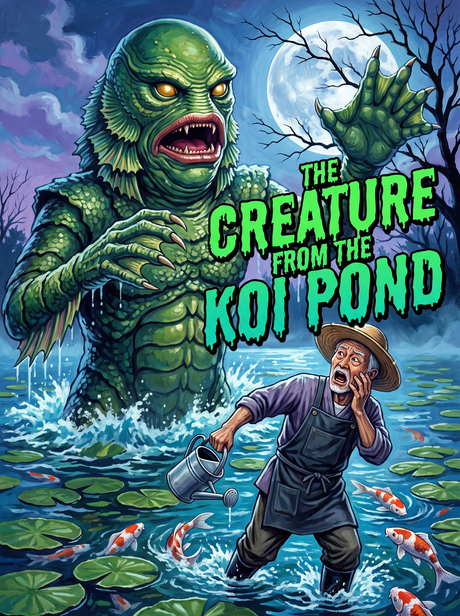 The Creature from the Koi Pond