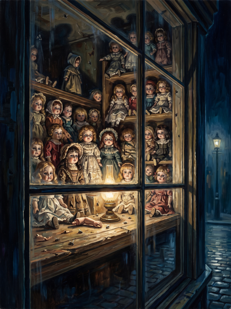 The Doll Shop Window