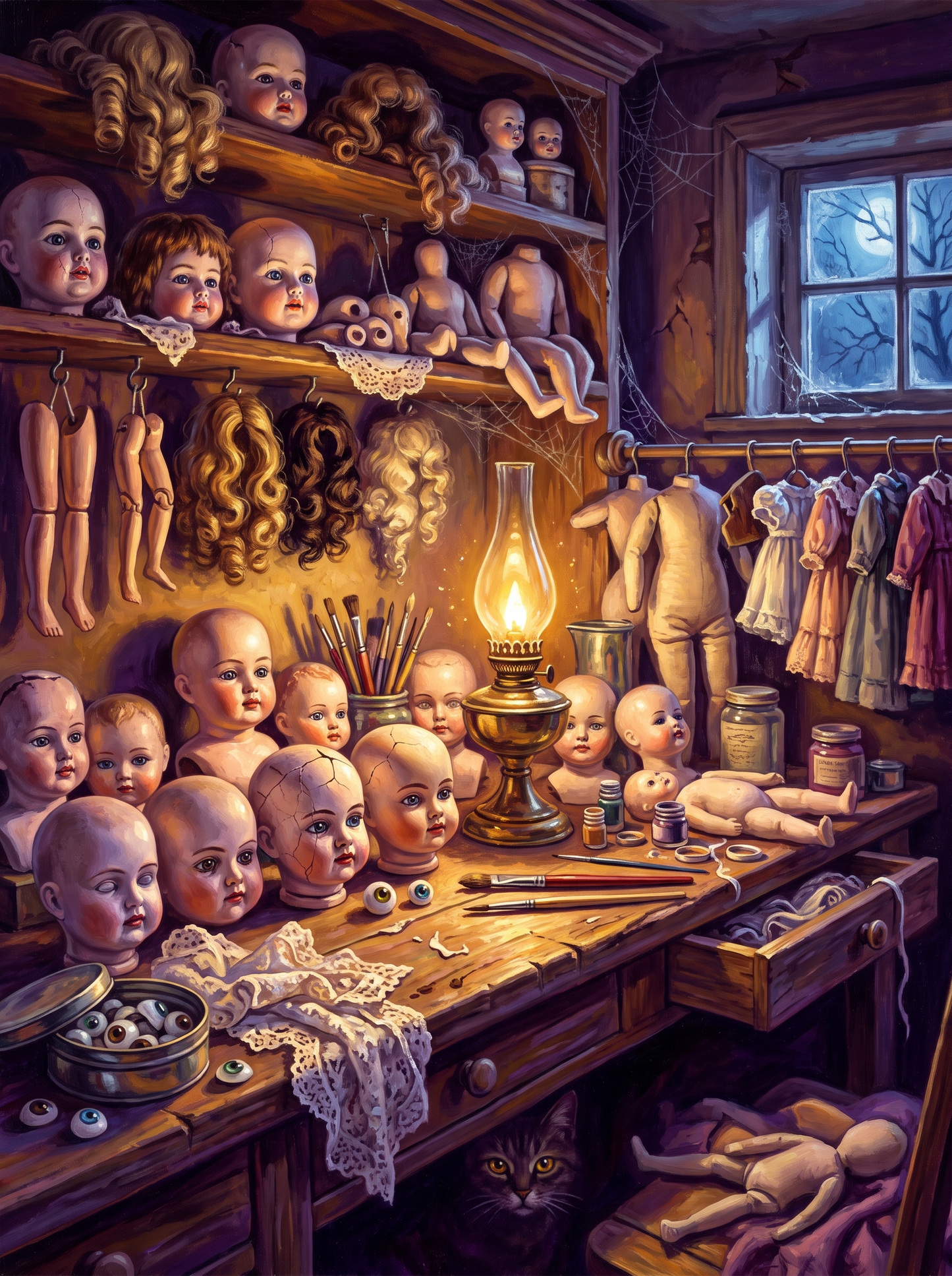 The Dollmaker's Bench