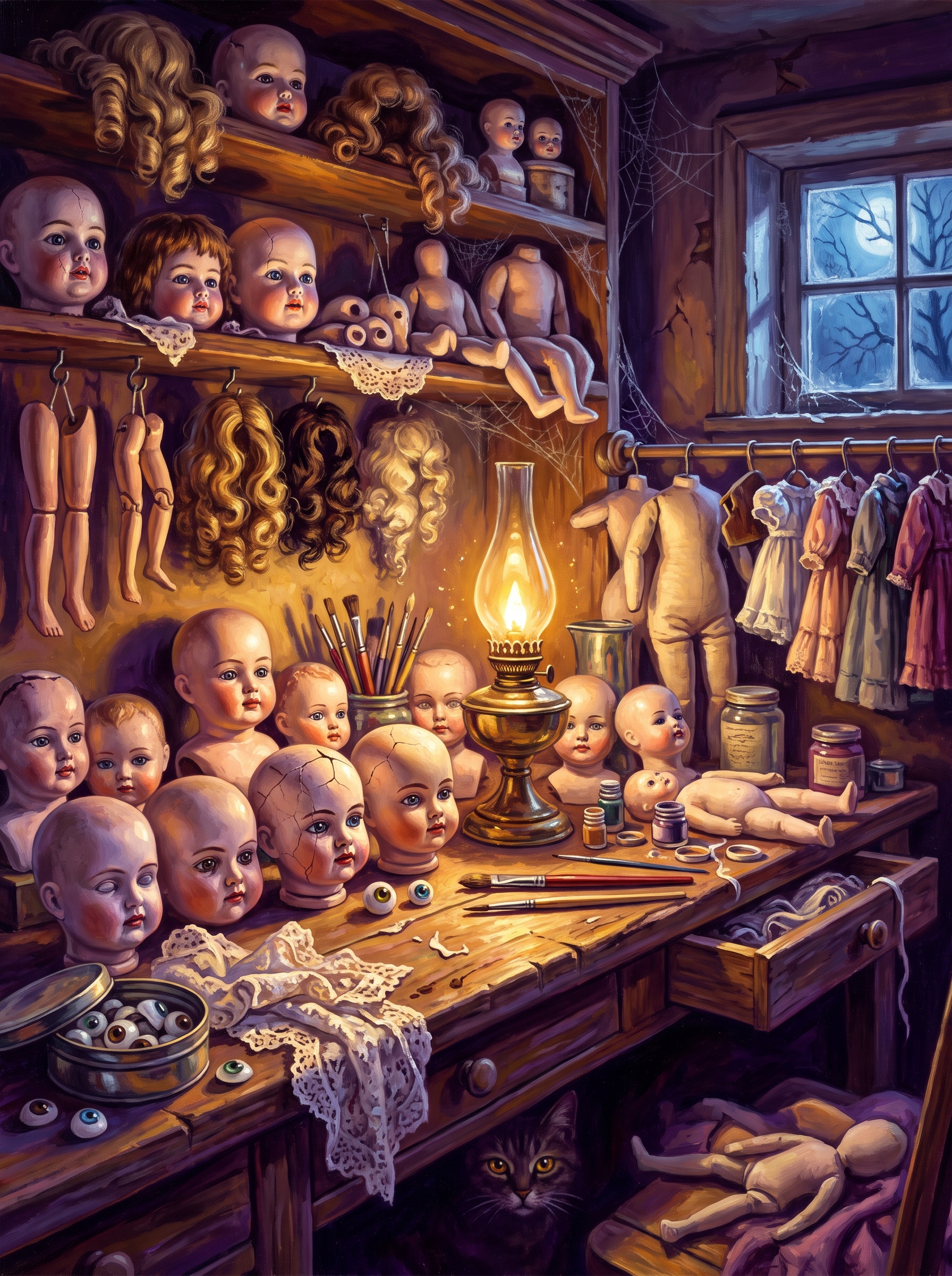 The Dollmaker's Bench