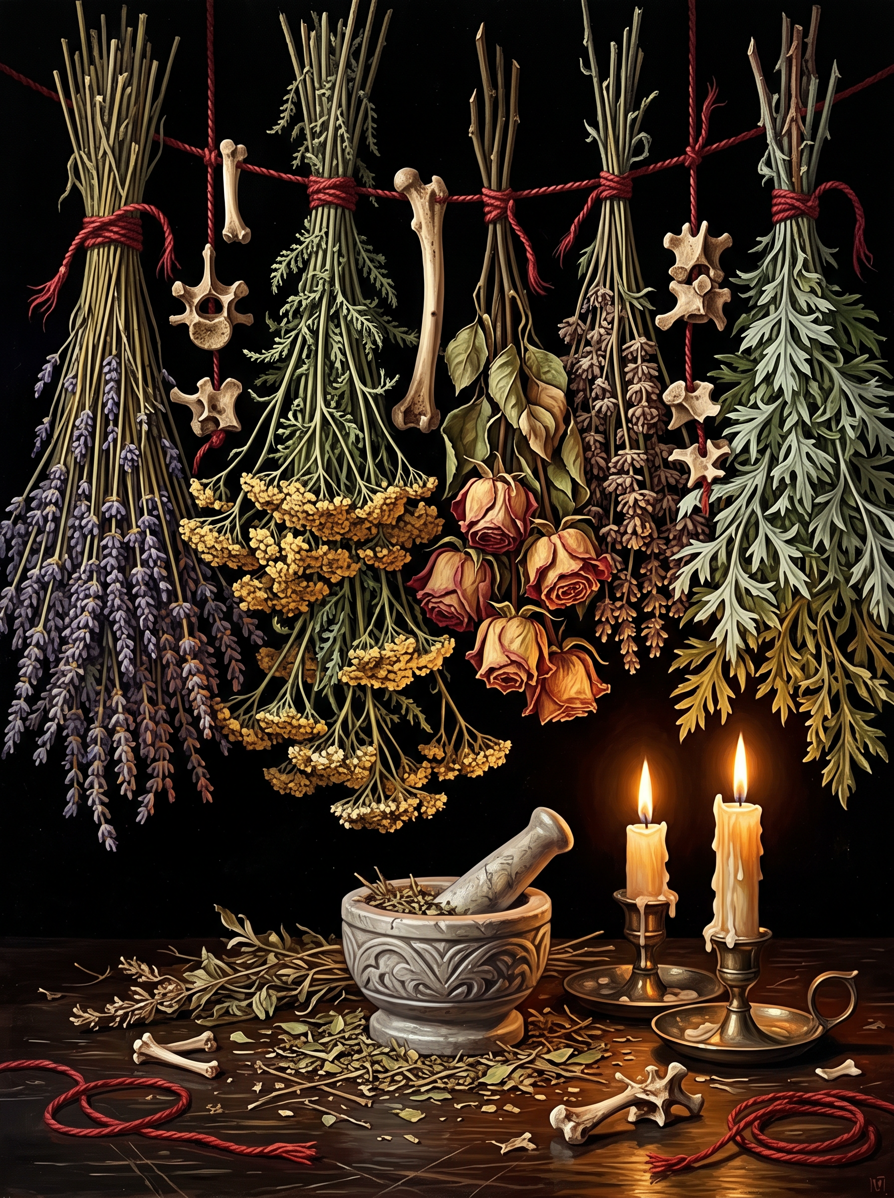 The Drying Herbs