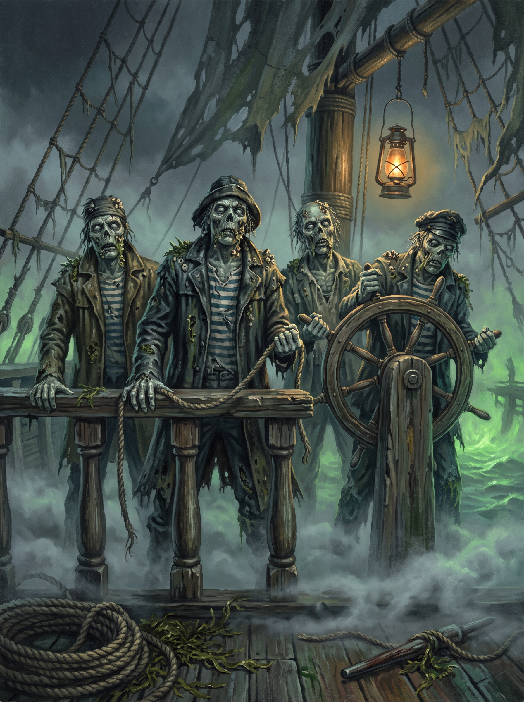The Ghost Ship Crew