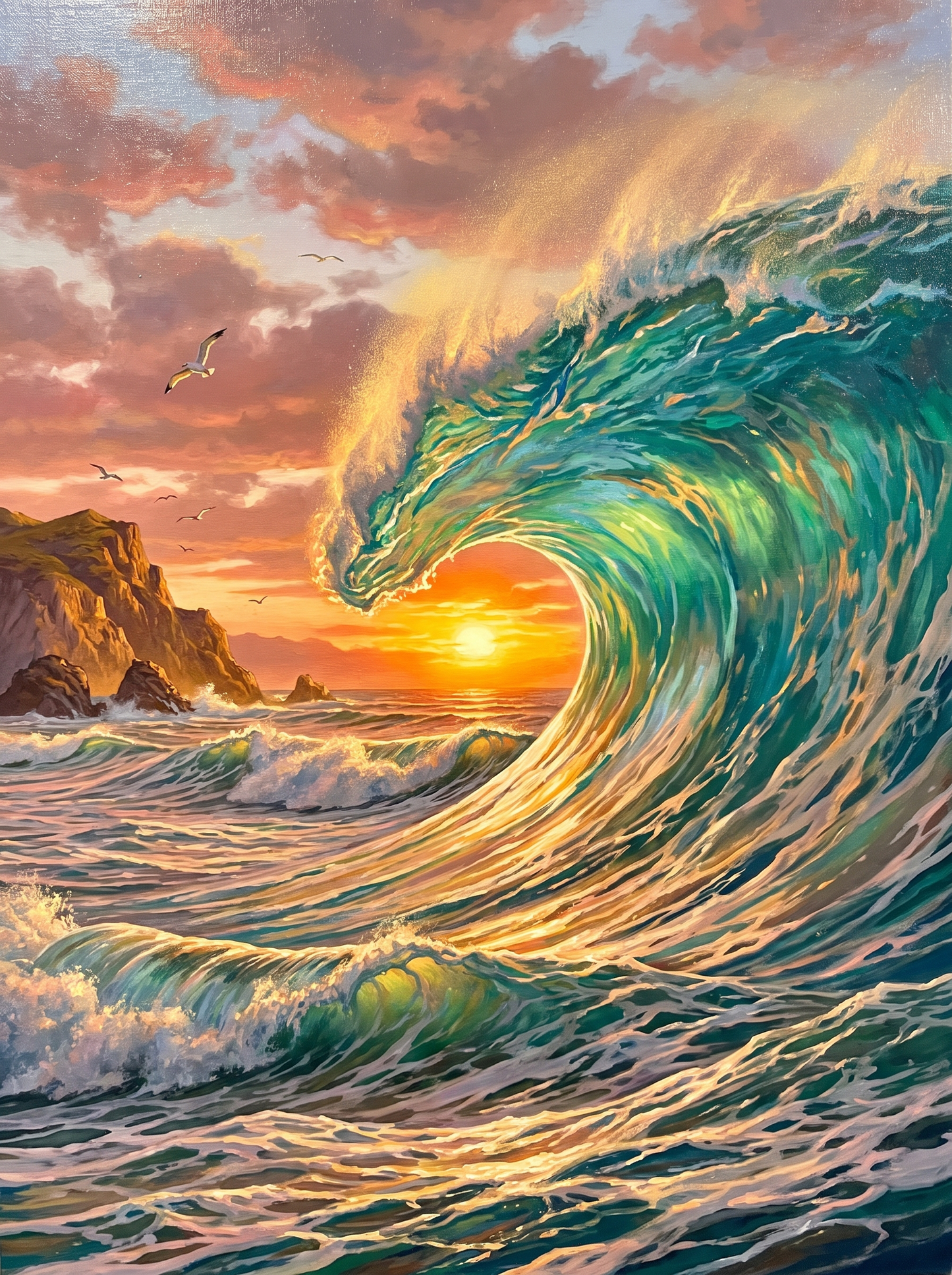 The Glowing Wave