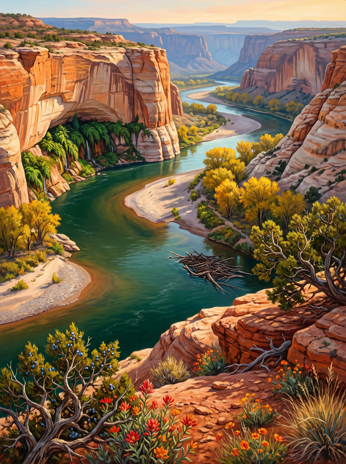 The Great River Bend
