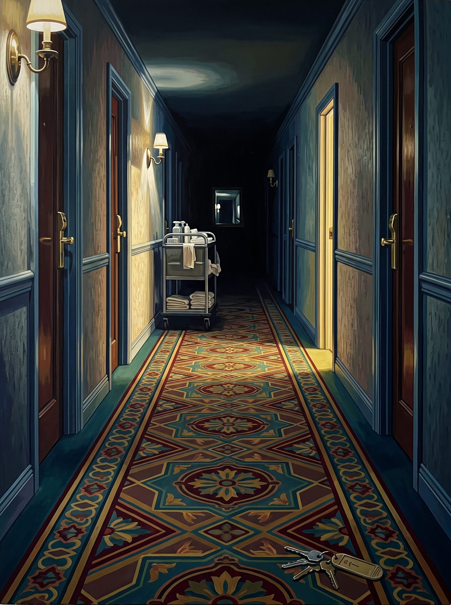 The Hotel Corridor