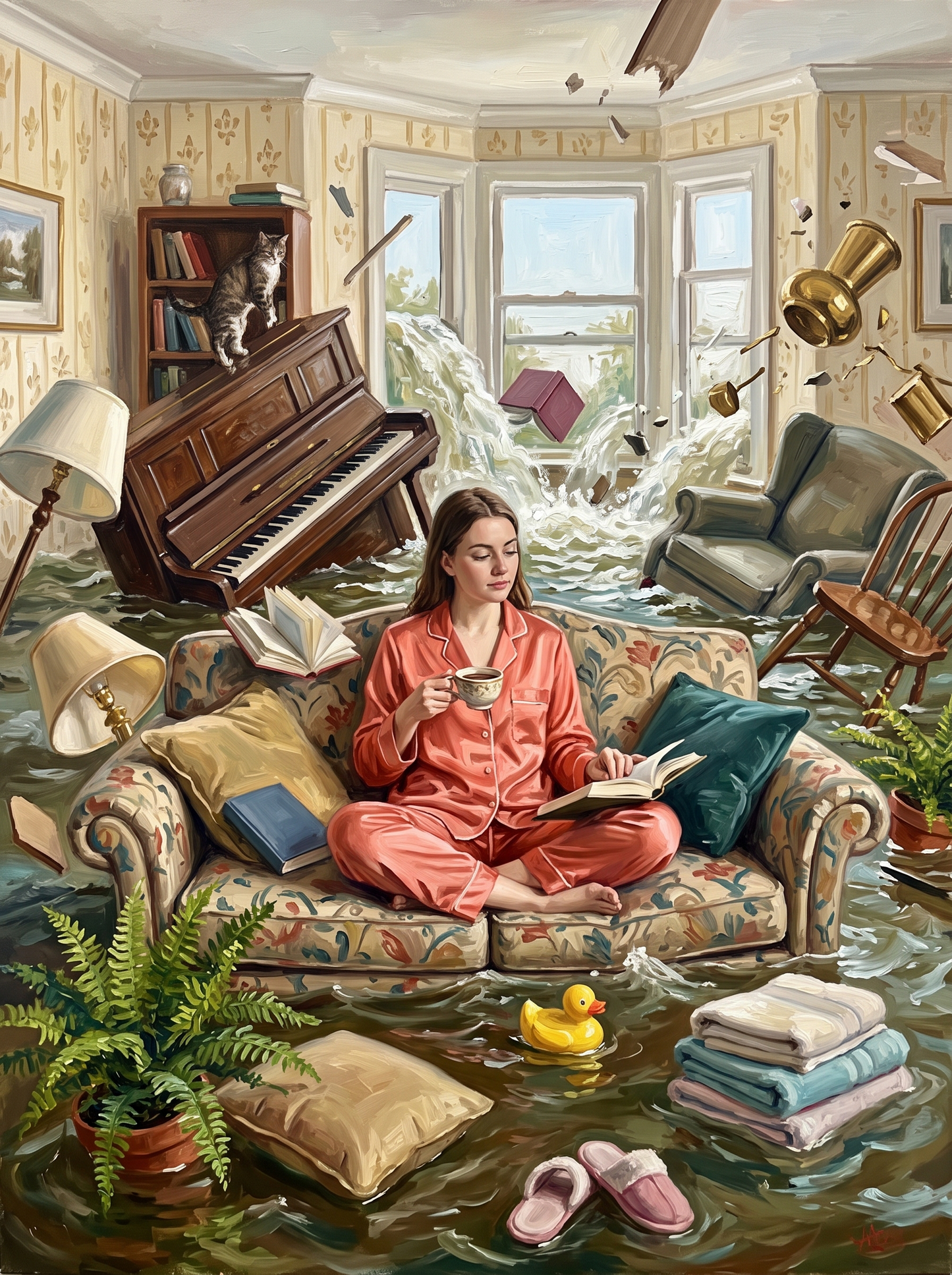 The House Floods Over