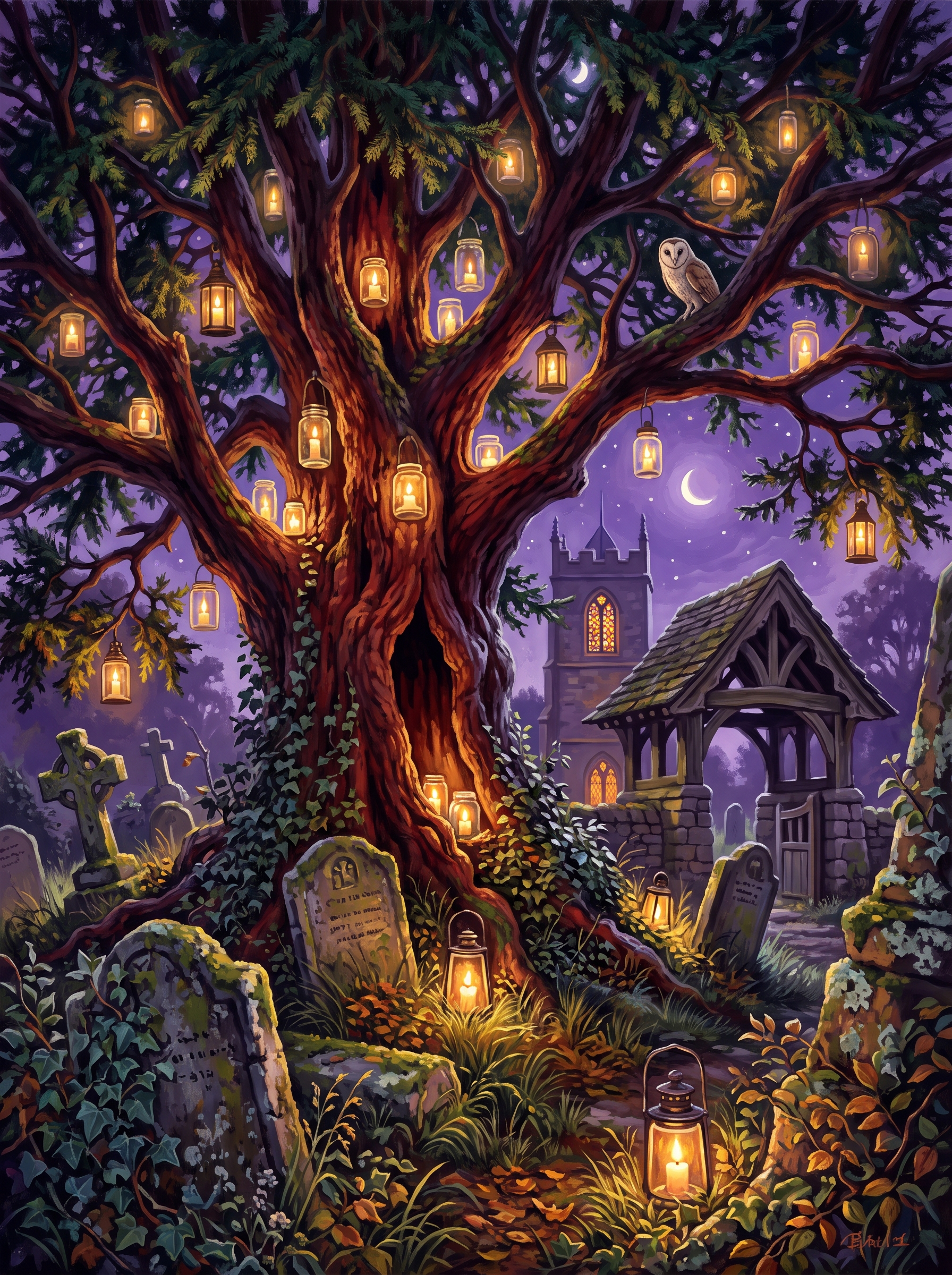 The Lantern Yew