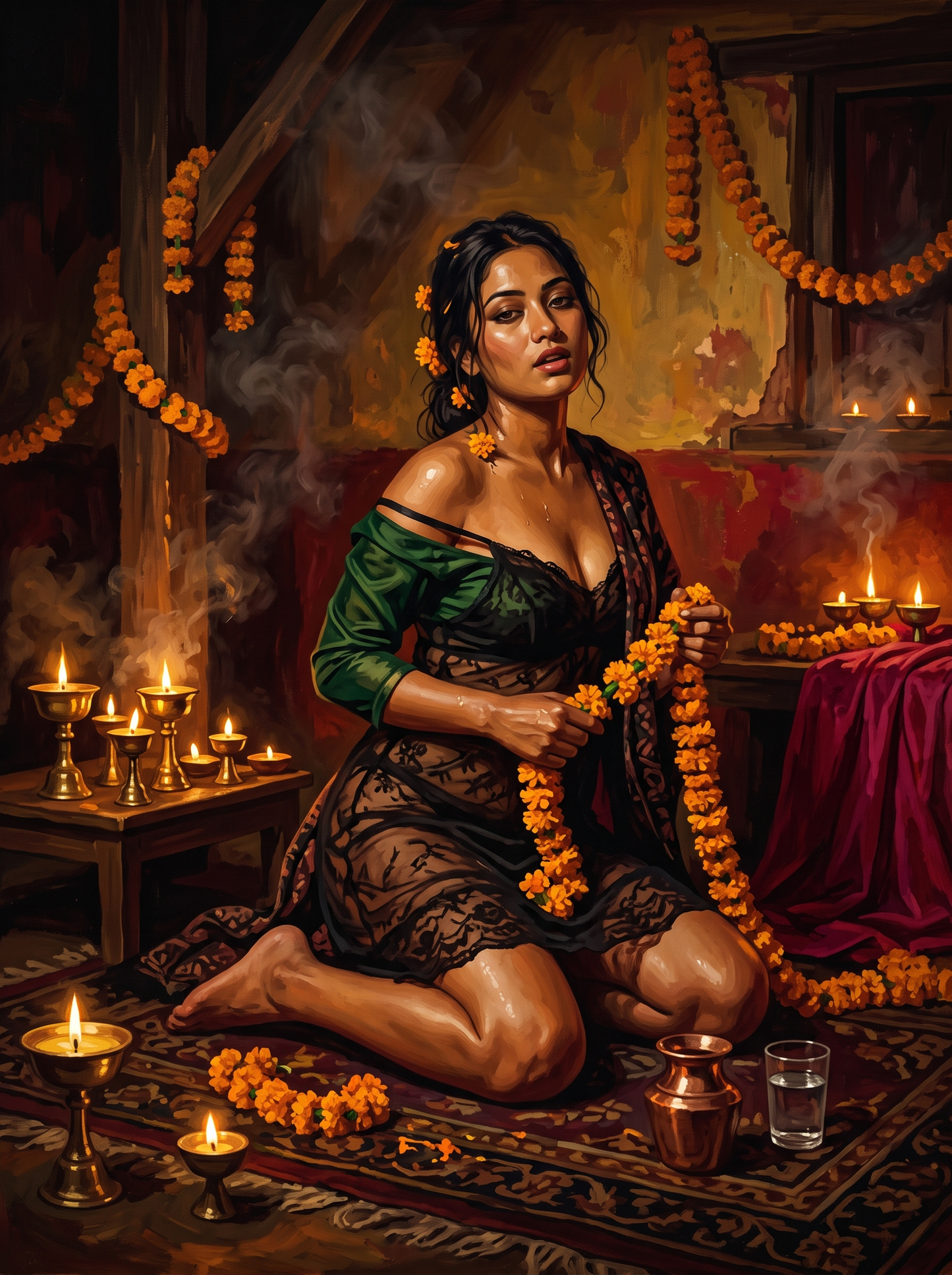 The Marigold Garland