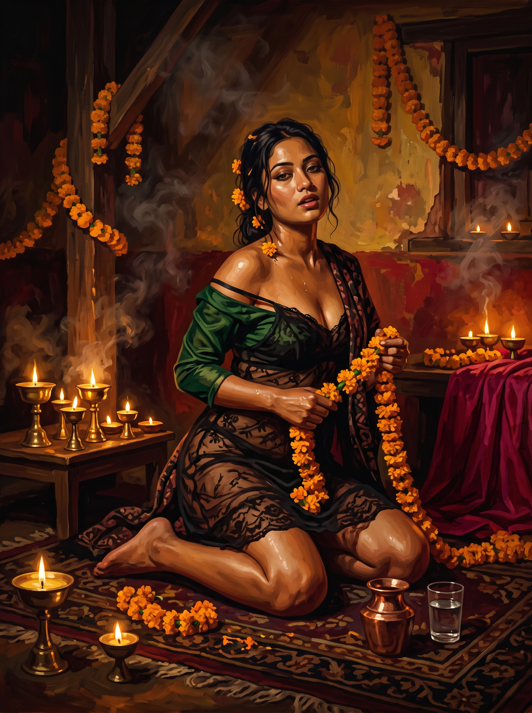 The Marigold Garland