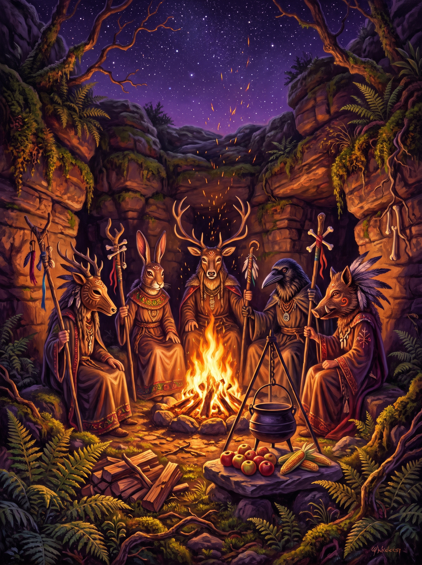 The Masked Circle