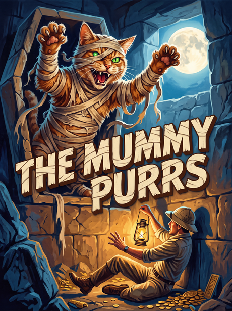 The Mummy Purrs