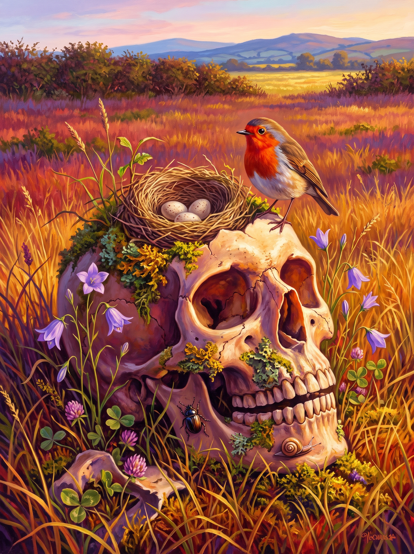 The Nest in the Skull