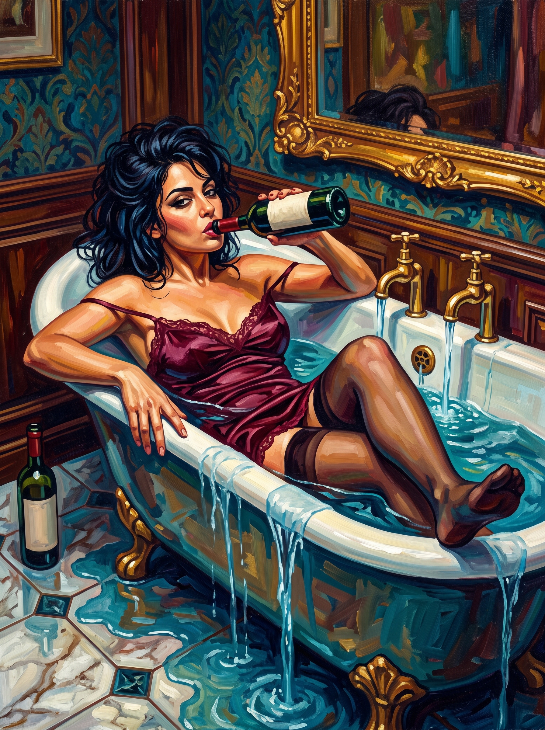 The Overflowing Bath