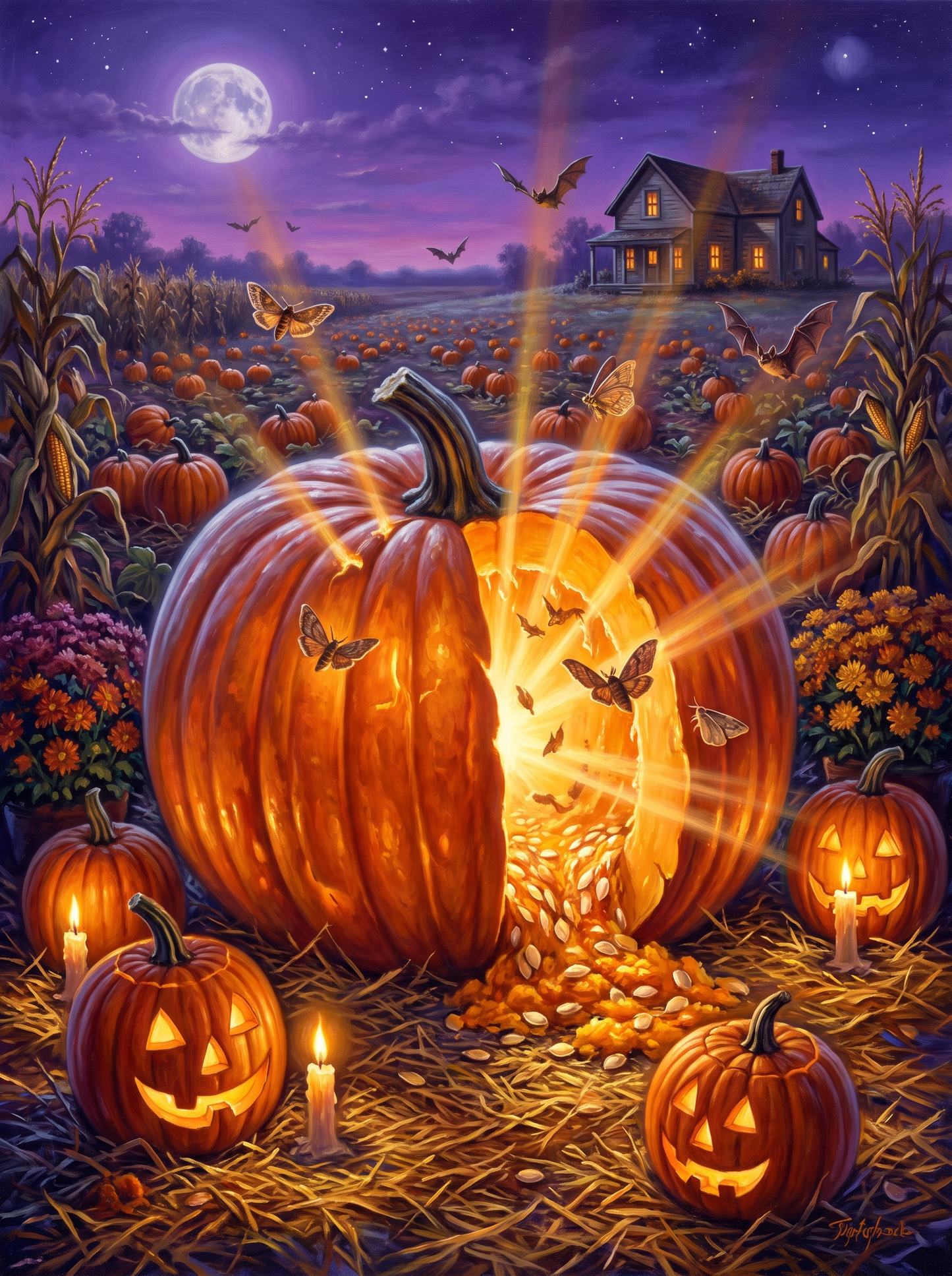 The Split Pumpkin