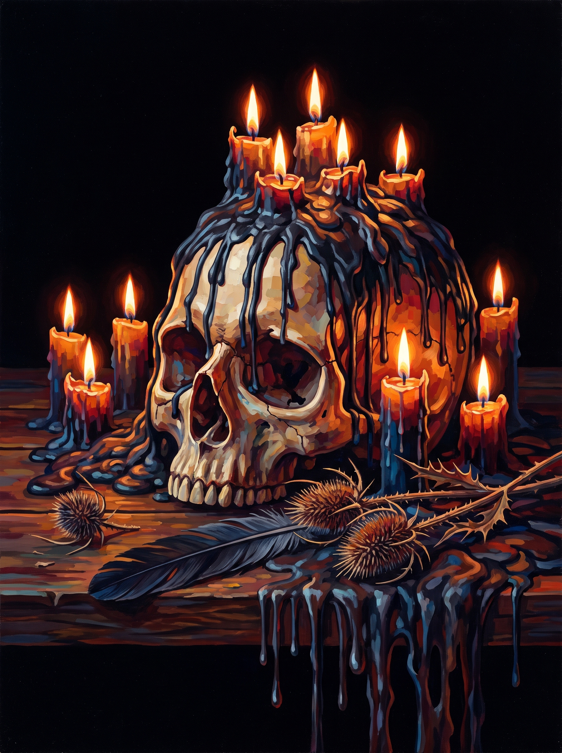 The Wax Drowned Skull