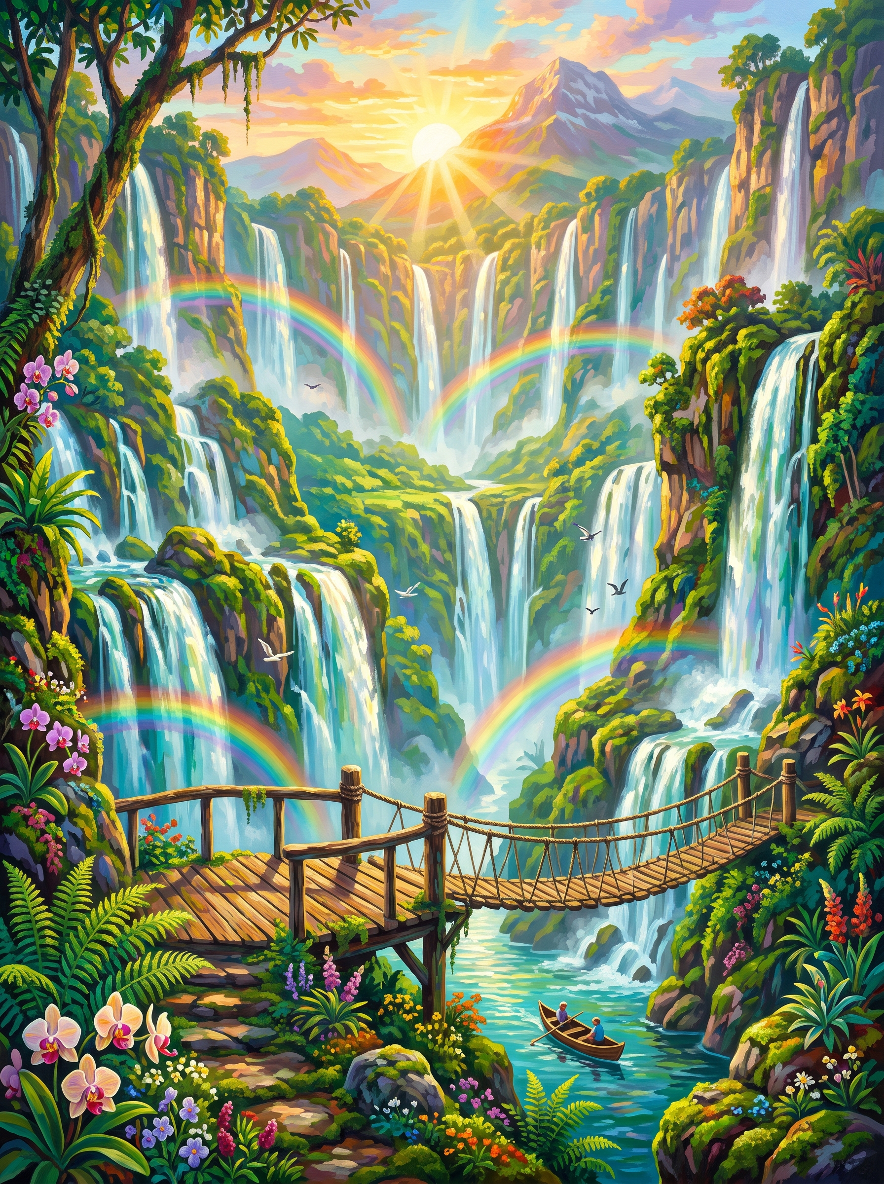 Thousand Waterfalls