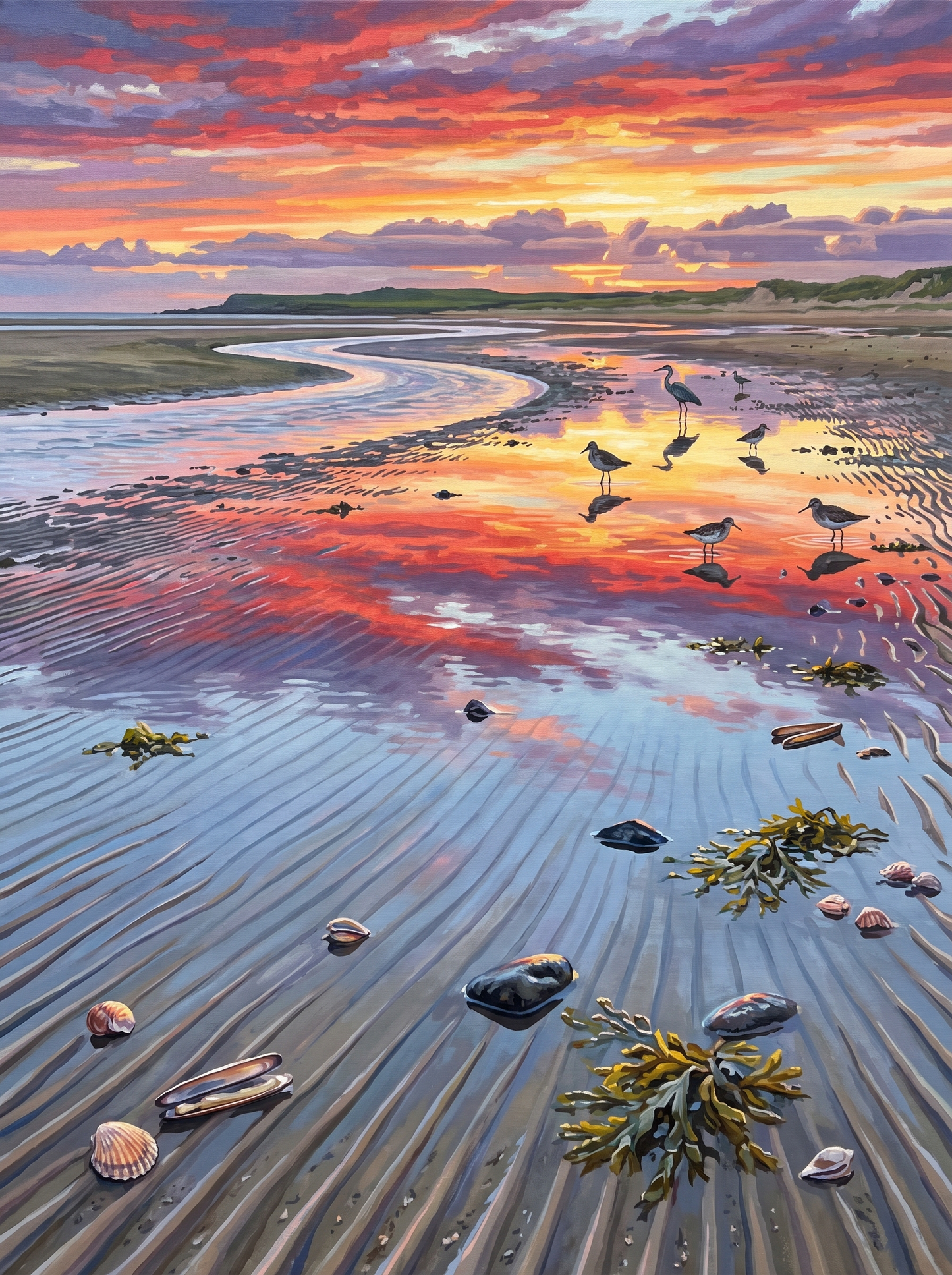 Tidal Flat Mirror