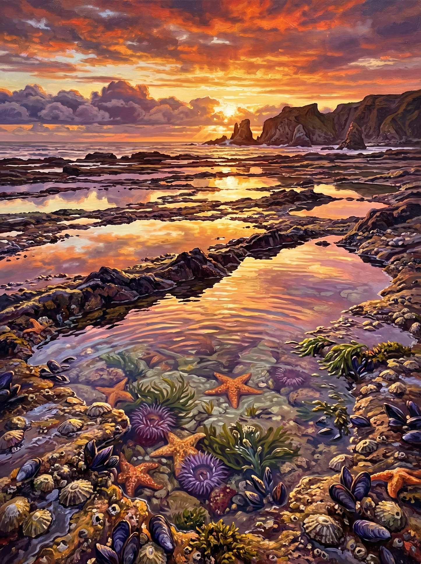 Tide Pool Mirrors
