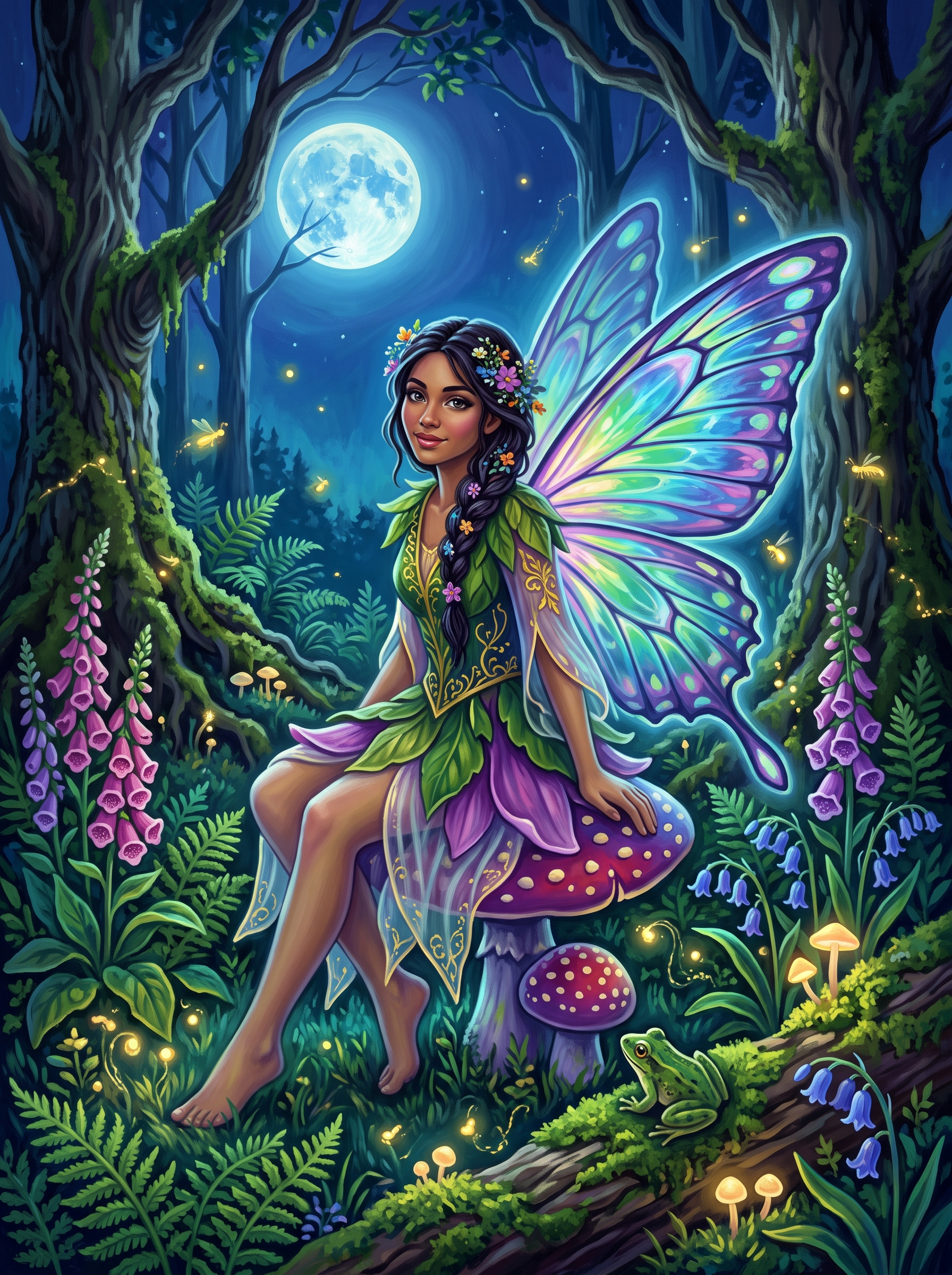 Toadstool Fairy Glade