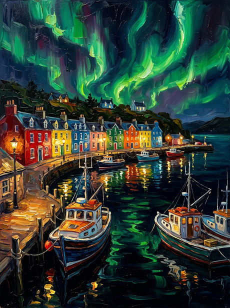 Aurora over Tobermory