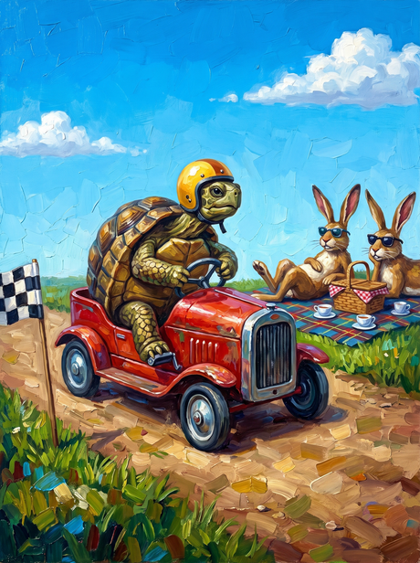 Tortoise Pedal Car