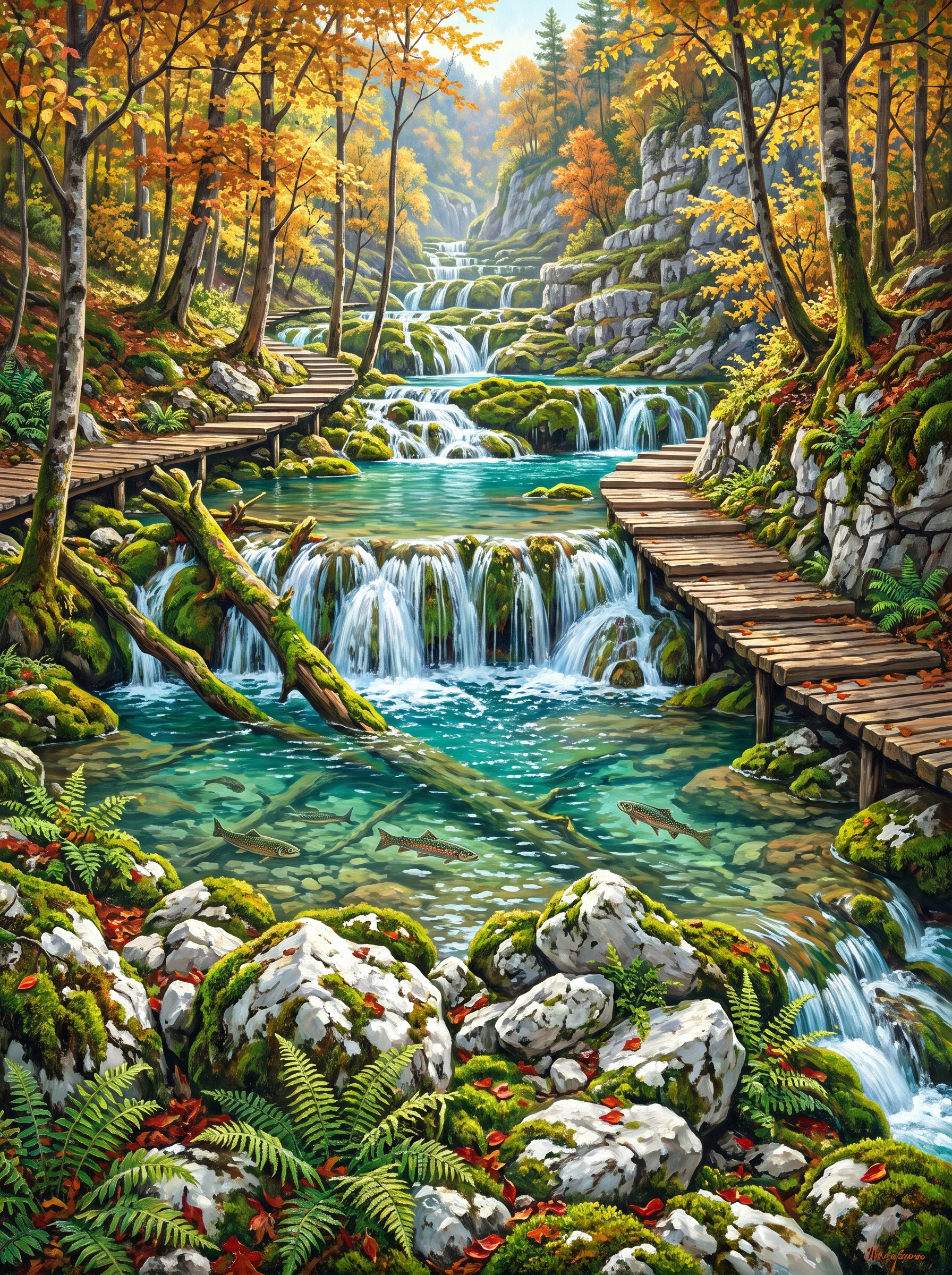 Travertine Pools