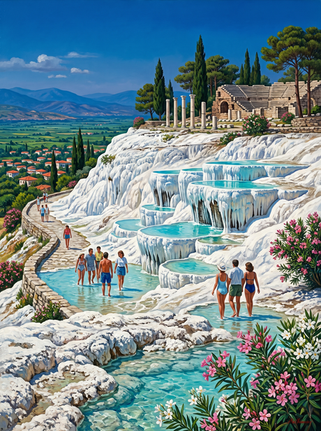Travertine Terraces