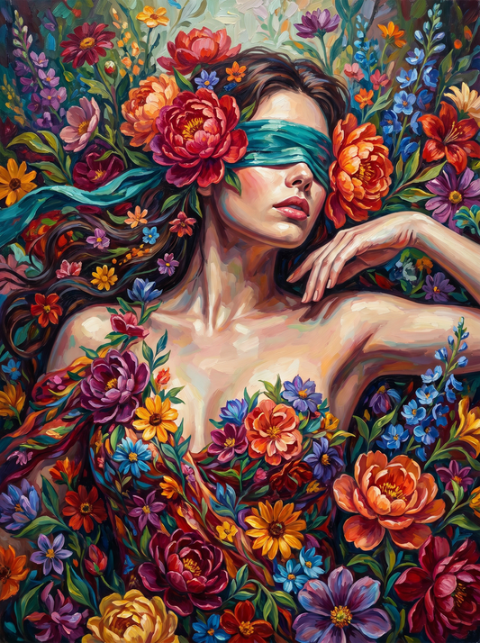 Given Over to Bloom (150 Color Diamond Painting)