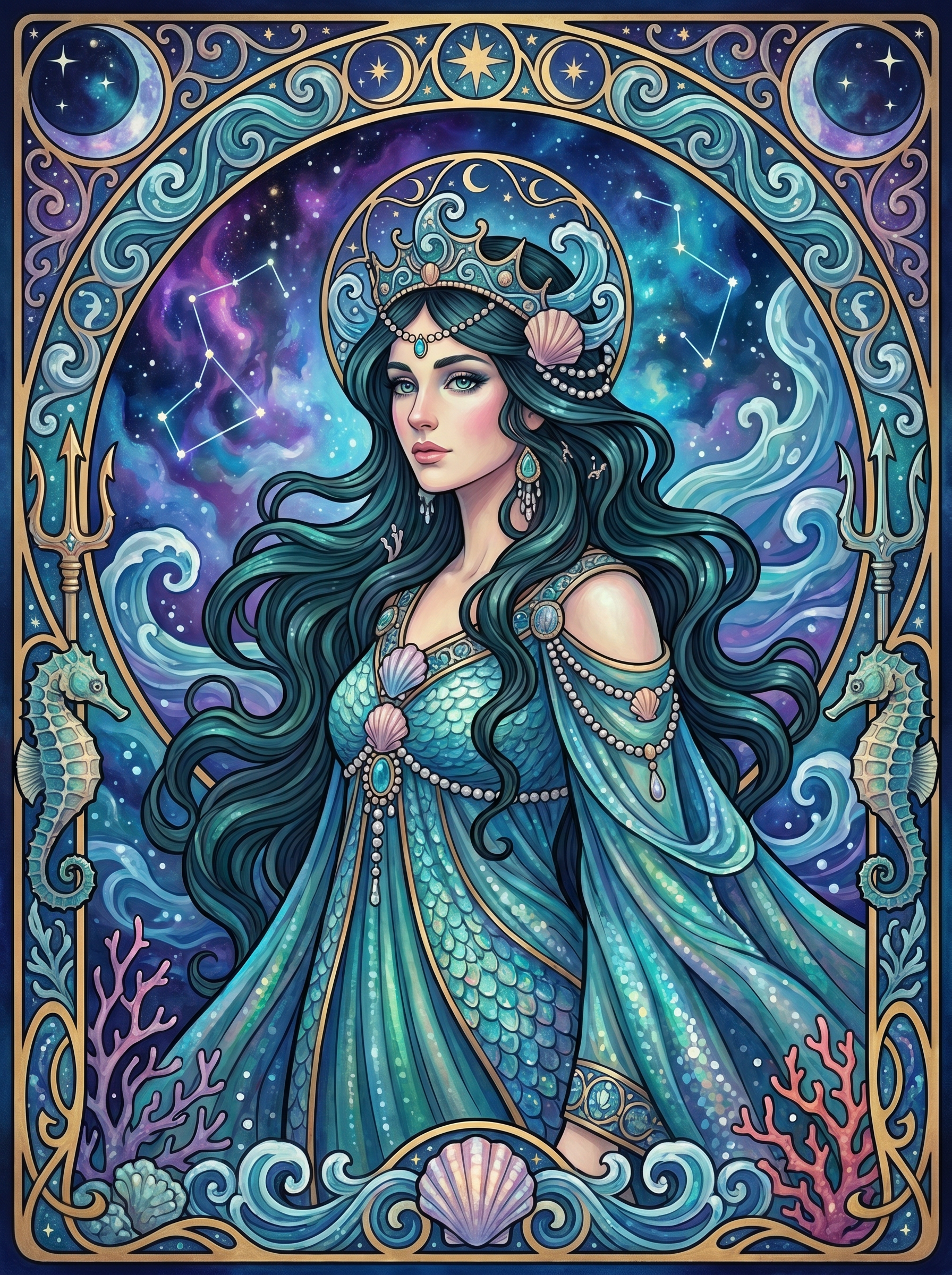 Trident Sea Queen (80 Colors)
