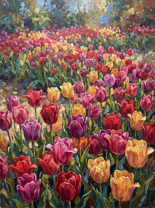 Tulip Bloom Symphony (Diamond Painting)