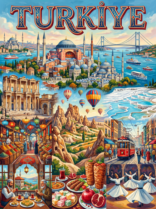 Turkey Where East Meets West