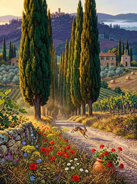 Tuscan Cypress Lane