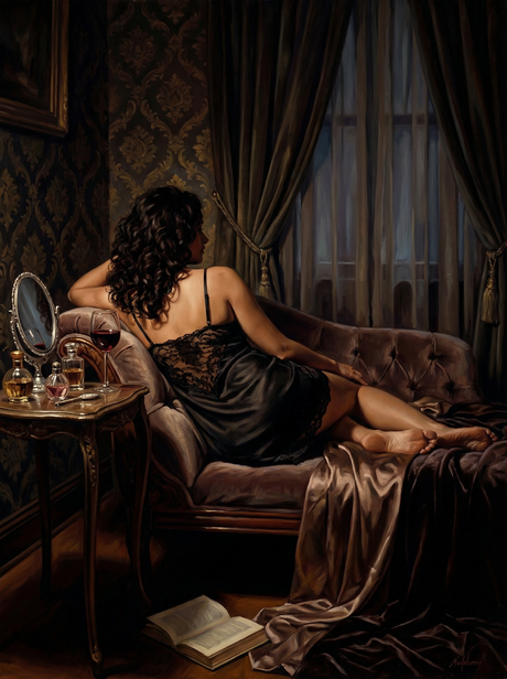 Twilight Chaise Repose (Diamond Painting) Diamond Painting kit
