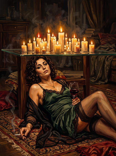 Under The Candle Table