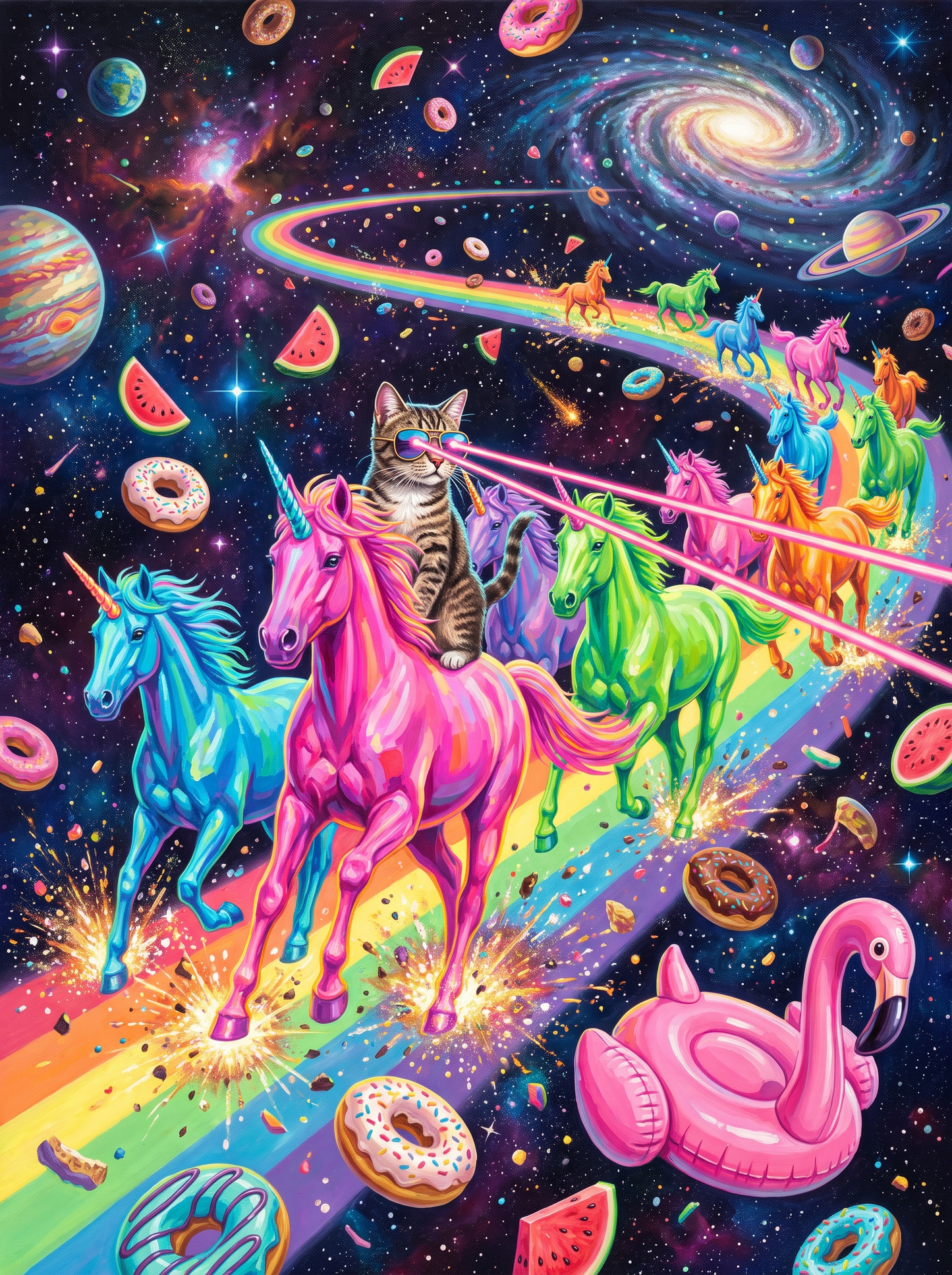 Unicorn Rainbow Stampede